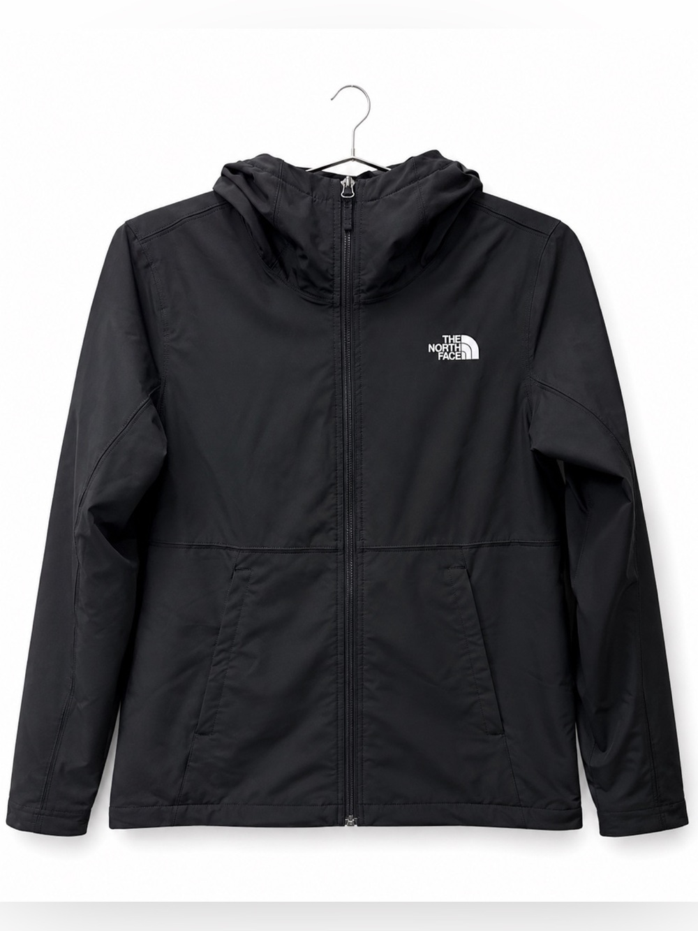 The North Face Shelbe Raschel Hooded Jacket Small black fleece lining